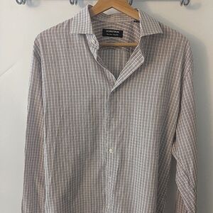 Men's NORDSTROM long sleeve button down shirt